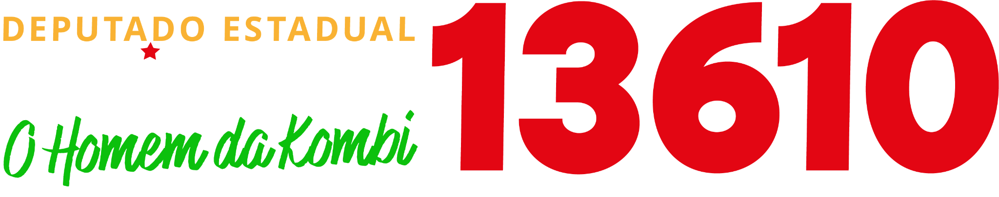Zé Ricardo 13610 - Deputado Estadual